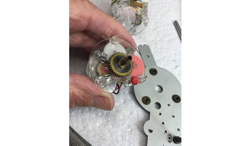 mechanical  instrument cluster repair